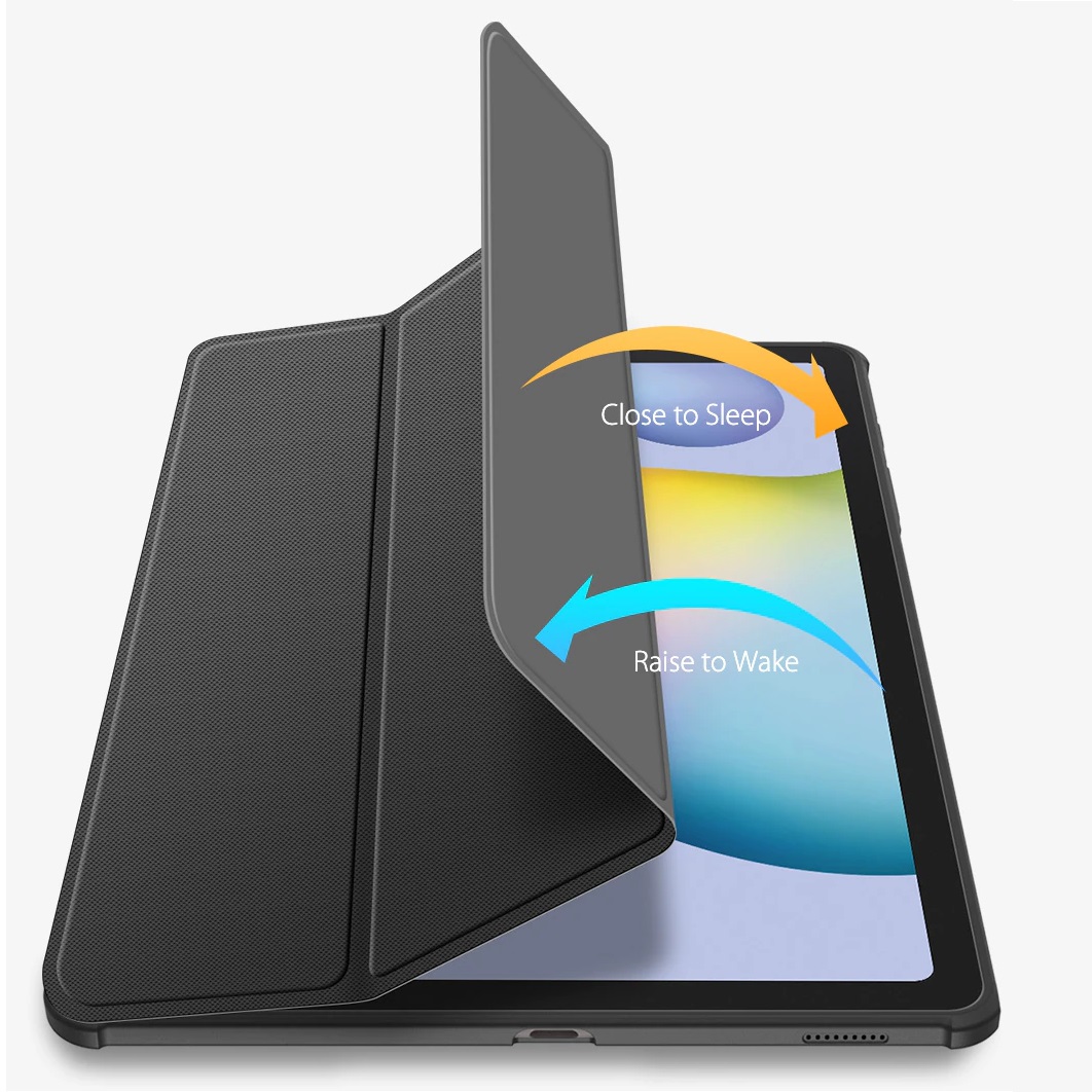 Bao da chống sốc cho SamSung Galaxy Tab S6 Lite 2022 P613/P619 có ngăn đựng bút chính hãng Dux Ducis Toby - Hàng chính hãng