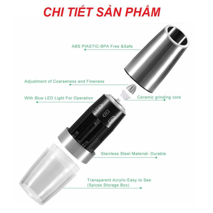 Bộ Máy Xay Gia Vị Salt&amp;Pepper Vô Trọng (Chuẩn CE, RoHS) - Home and Garden