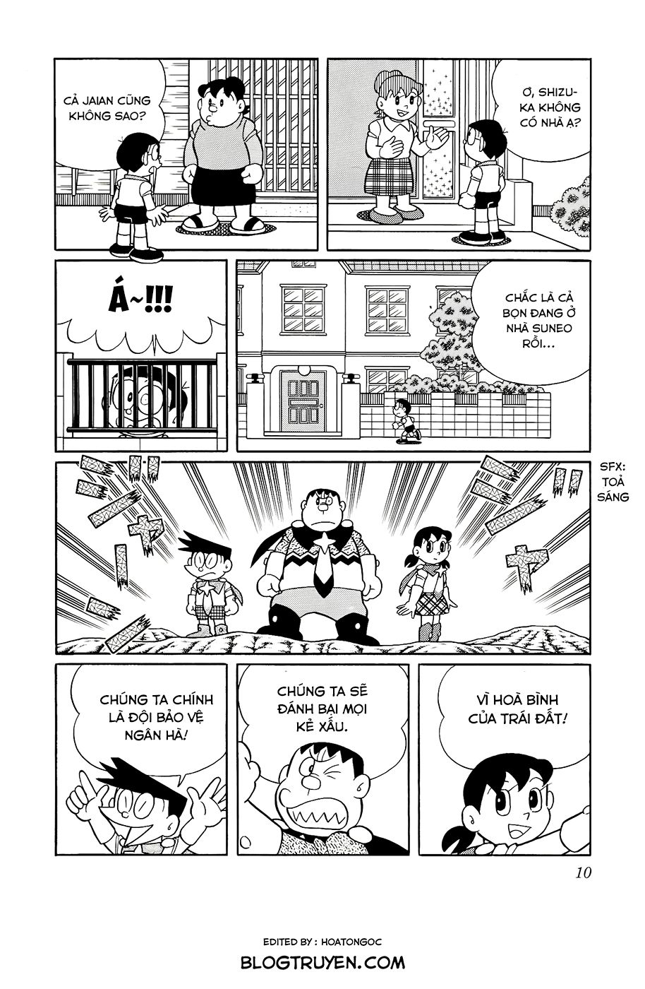 doraemon - nobita và những hiệp sĩ không gian chapter 1 13