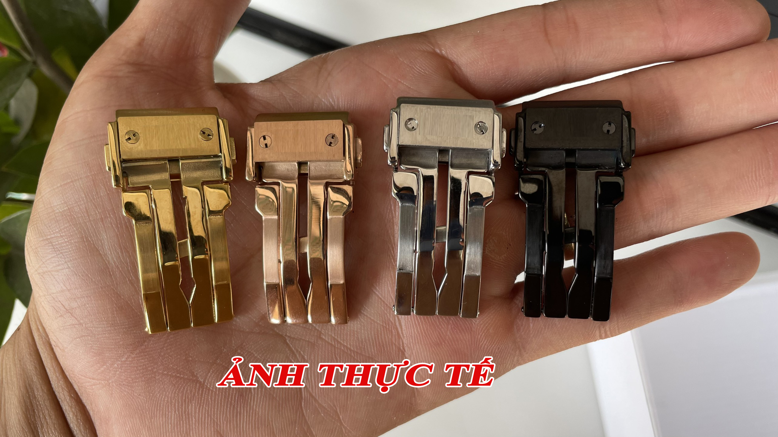 [Ảnh Thật] Khóa Đồng Hồ HUBLOT Cao Cấp Tặng Kèm Tool Thay Khóa 18mm/20mm/22mm/24mm