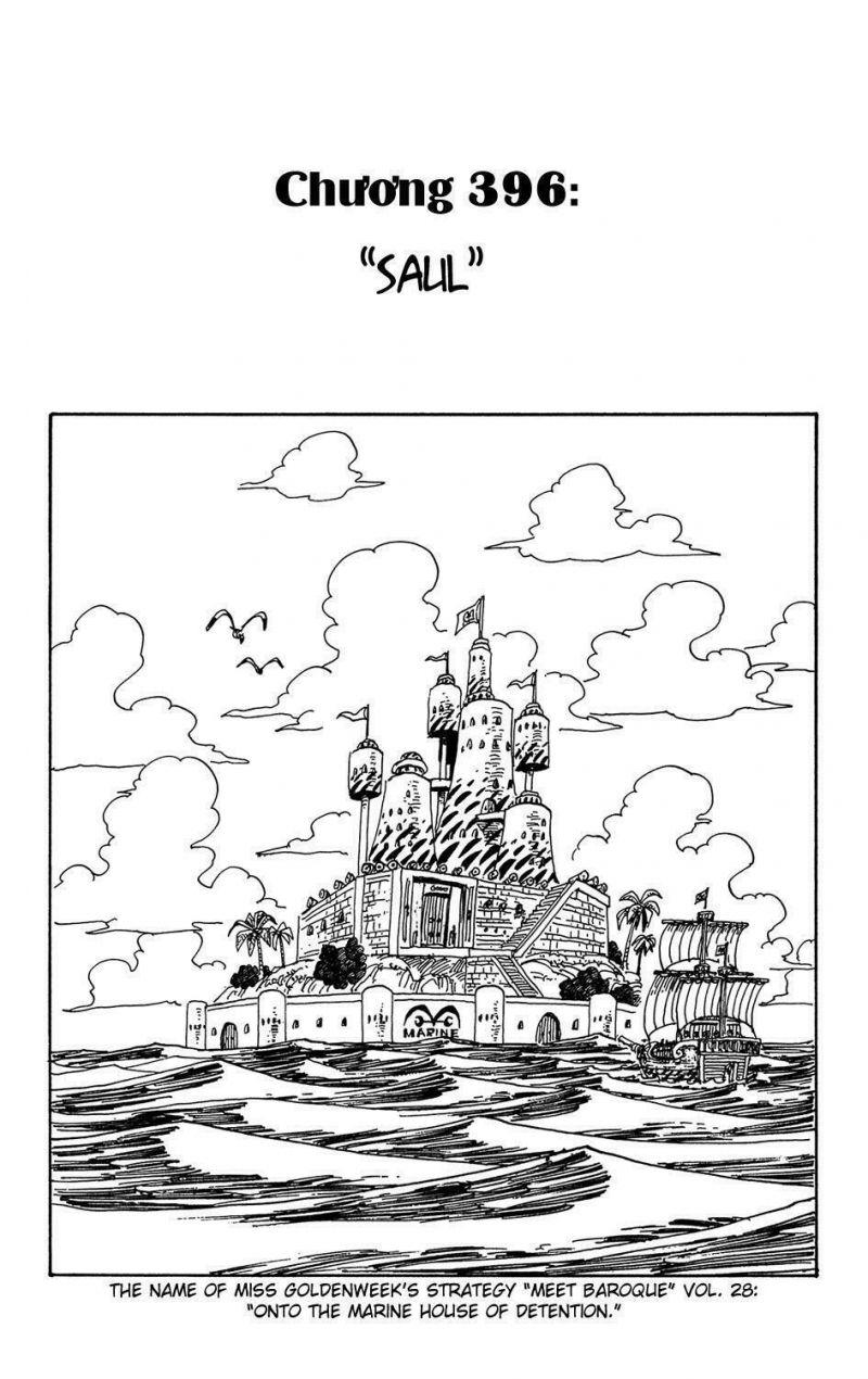 đảo hải tặc - one piece chapter 396 1