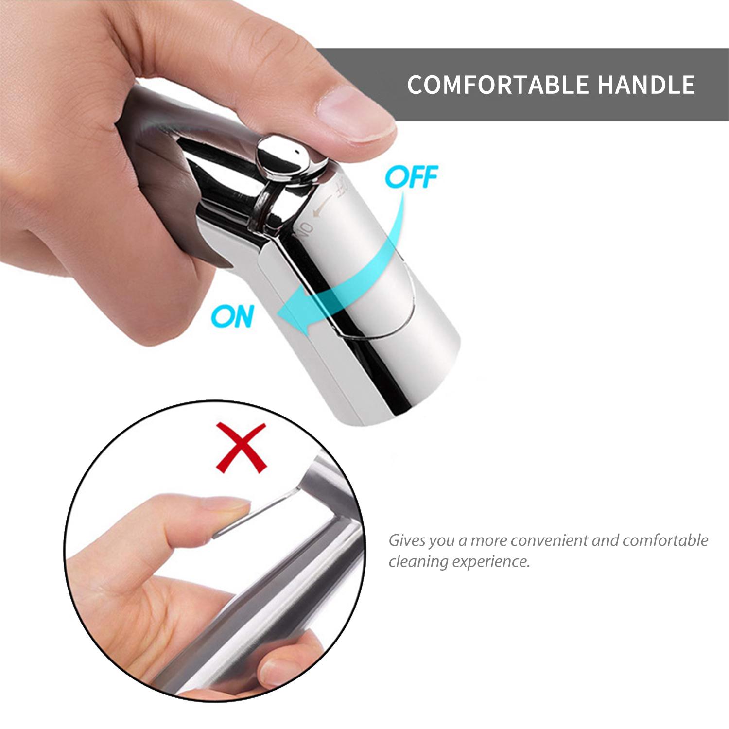 Máy xịt rửa vệ sinh cầm tay Shattaf bằng thép không gỉ