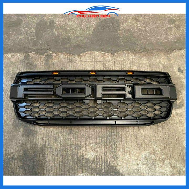 Mặt ca lăng, calang Ford Ranger XLS 2023-2024 màu đen trang trí làm đẹp xe