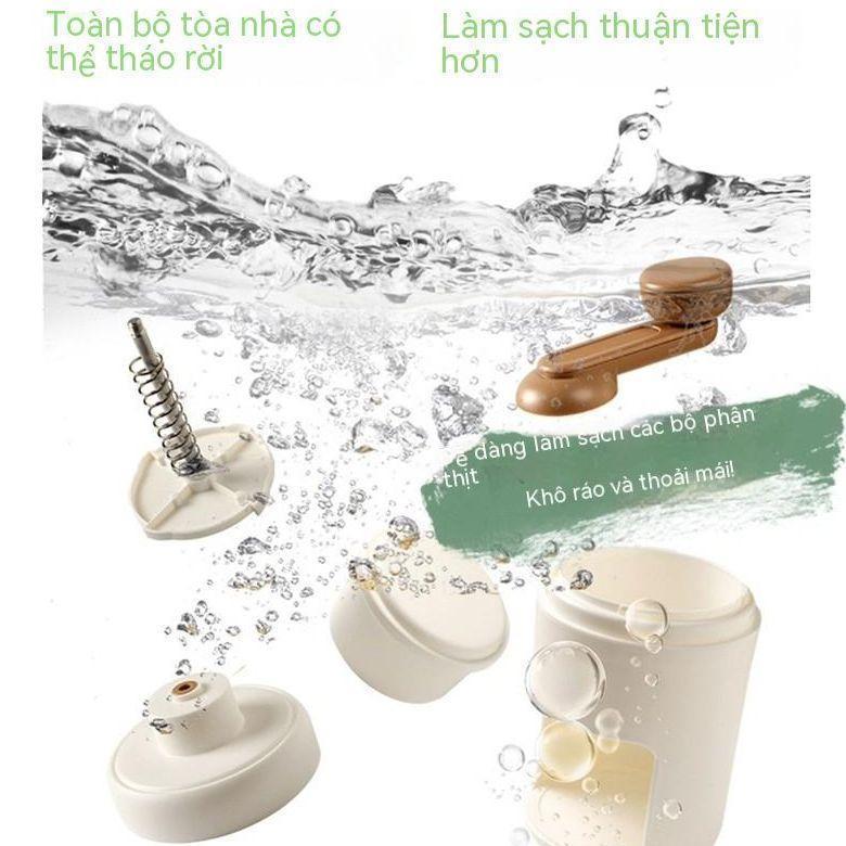 Máy Bào Đá Tuyết Cầm Tay Siêu Mịn - Máy Xay Đá Bào Mini Tiện Lợi, Lưỡi Dao Bằng Thép Không Gỉ