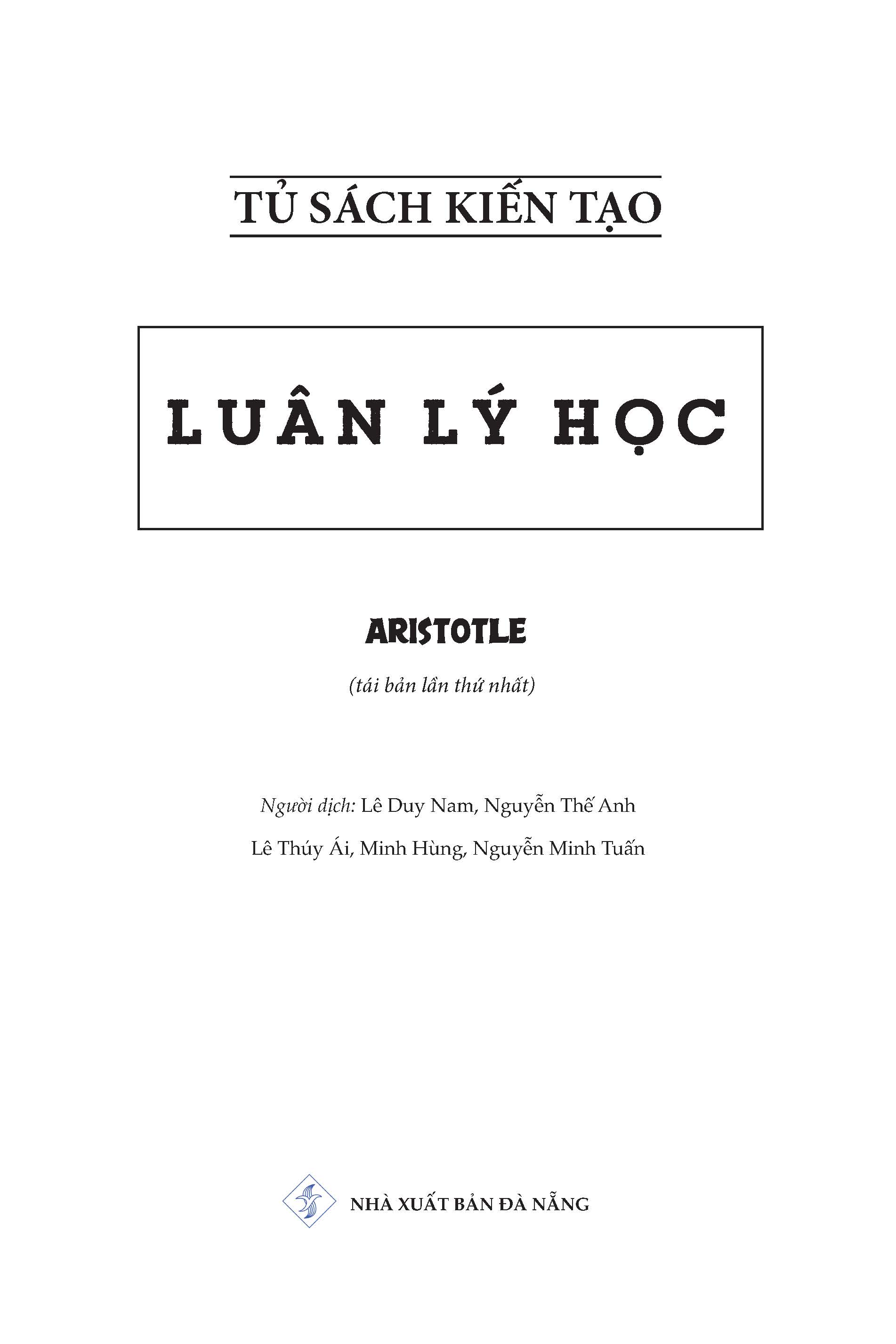 Sách - Luân Lý Học - Aristotle - Book Hunter