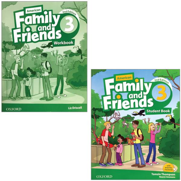 Combo American Family And Friends Level 3: Student Book + Workbook