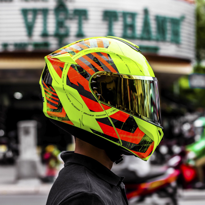 Mũ bảo hiểm Fullface YOHE 938 lật hàm