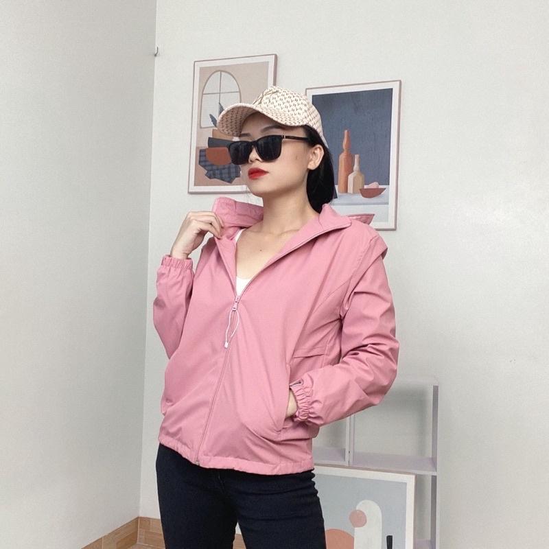 Áo Gió Nữ Cản Bụi Chống Nước _Chính Hãng