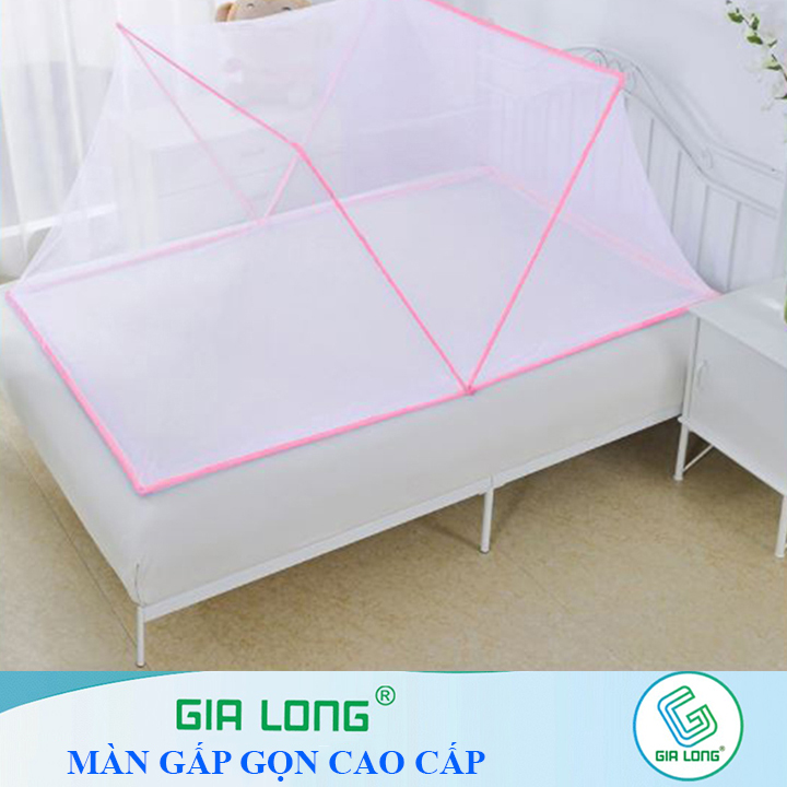 Màn gấp gọn Gia Long chống muỗi mọi lúc mọi nơi