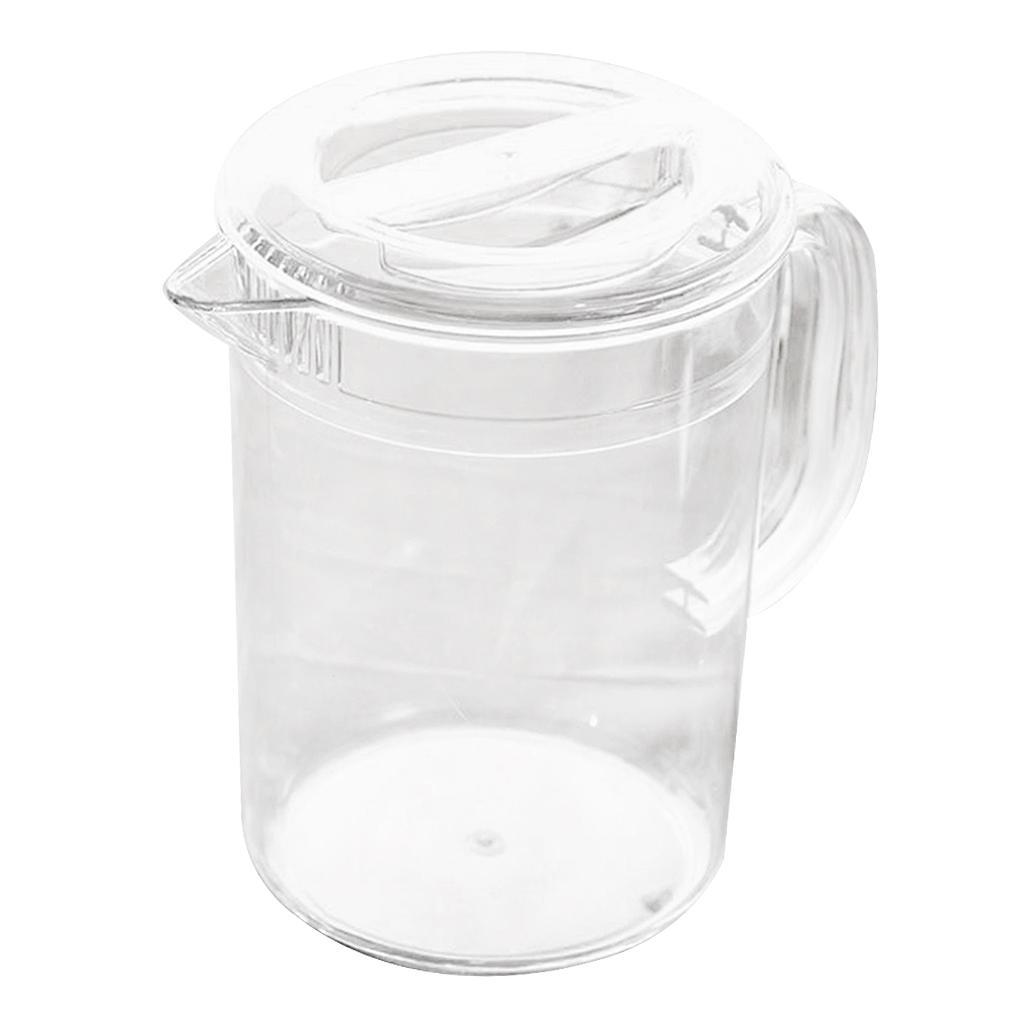2Pack Of Acrylic Pitcher With Lid For Water, Tea, Lemonade, Milk Storage 2L