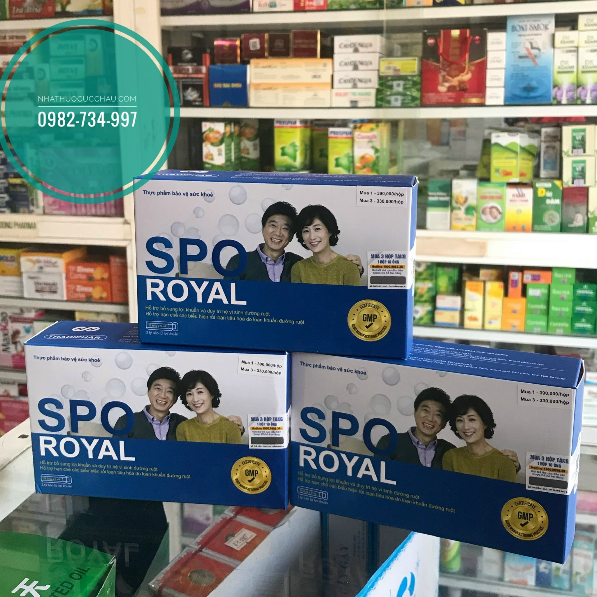 Men Spo royal - Bổ sung lợi khuẩn- Hạn chế rối loạn tiêu hóa