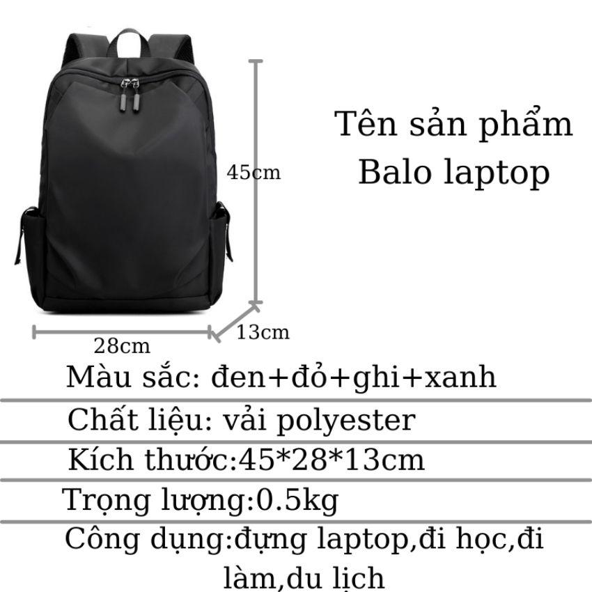 Hình ảnh Balo laptop nam thời trang vải polyester chống nước SUNO STORE BL07