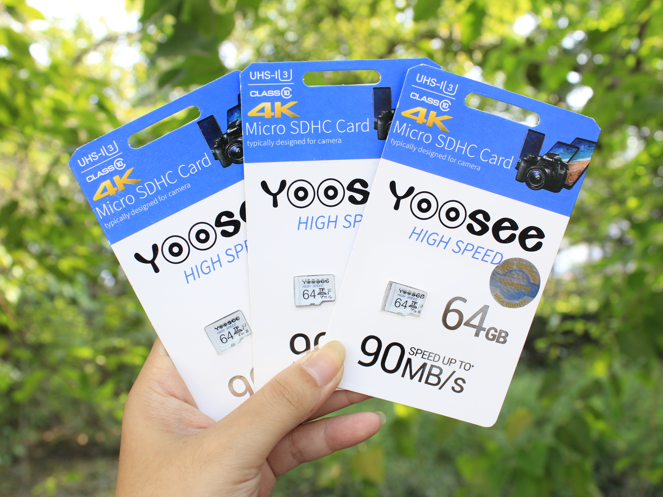Thẻ Nhớ Có Box MicroSDHC Yoosee 64GB Màu  Ngẫu Nhiên High Speed U3 - Chuyên Camera Và Điện Thoại - Hàng Nhập Khẩu