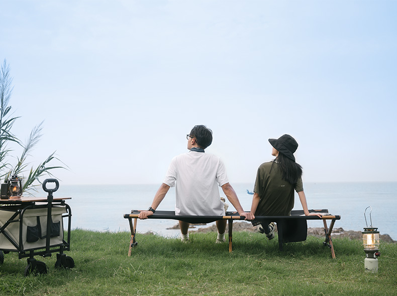 Giường Xếp Văn Phòng Du Lịch Dã Ngoại cho Nghỉ Trưa Tải Trọng Lớn Gấp Gọn Naturehike NH18X001-C