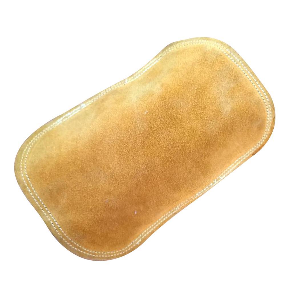 2pcs Articifial Cowhide Leather Welding Sleeves Protective for Welders