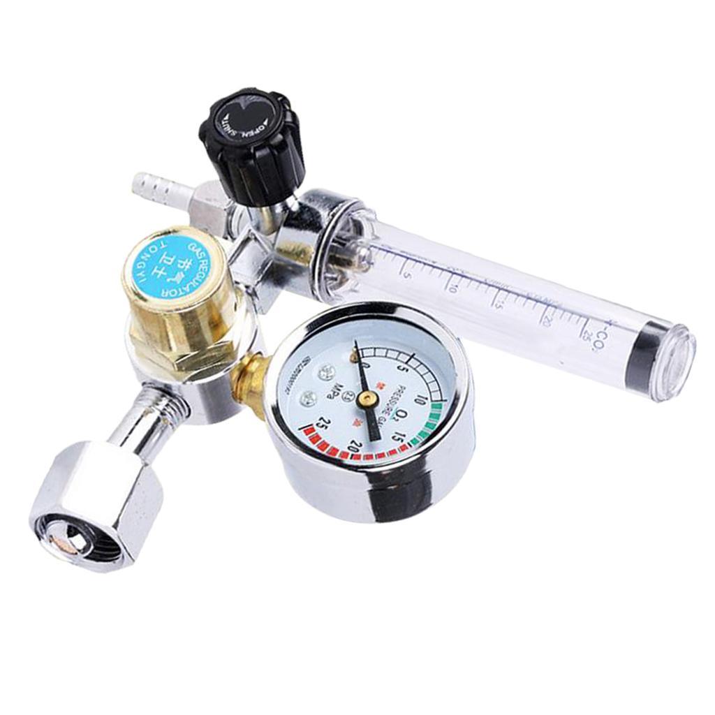 0 25MPa ARGON METER REGULATOR WELDING GAS DISPLAY PRESSURE REDUCER REGULATOR