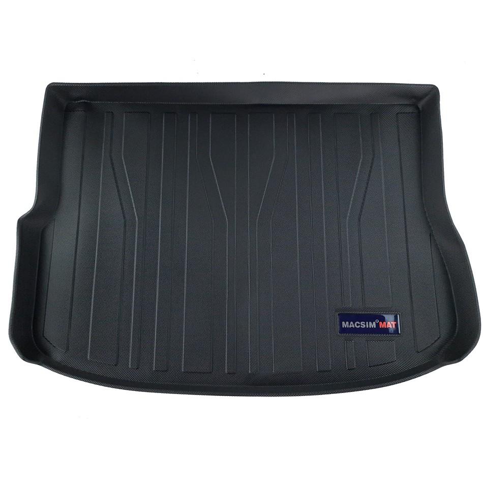 Thảm lót cốp xe ô tô Ranger Rover Evoque 2011-2015 nhãn hiệu Macsim chất liệu TPV cao cấp màu đen