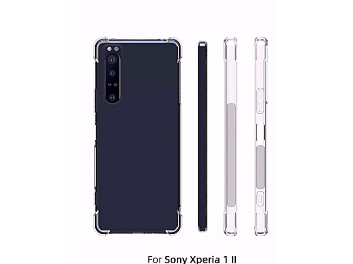 Ốp lưng dành cho Sony Xperia 1 Mark 2 dẻo trong chống sốc bảo vệ camera
