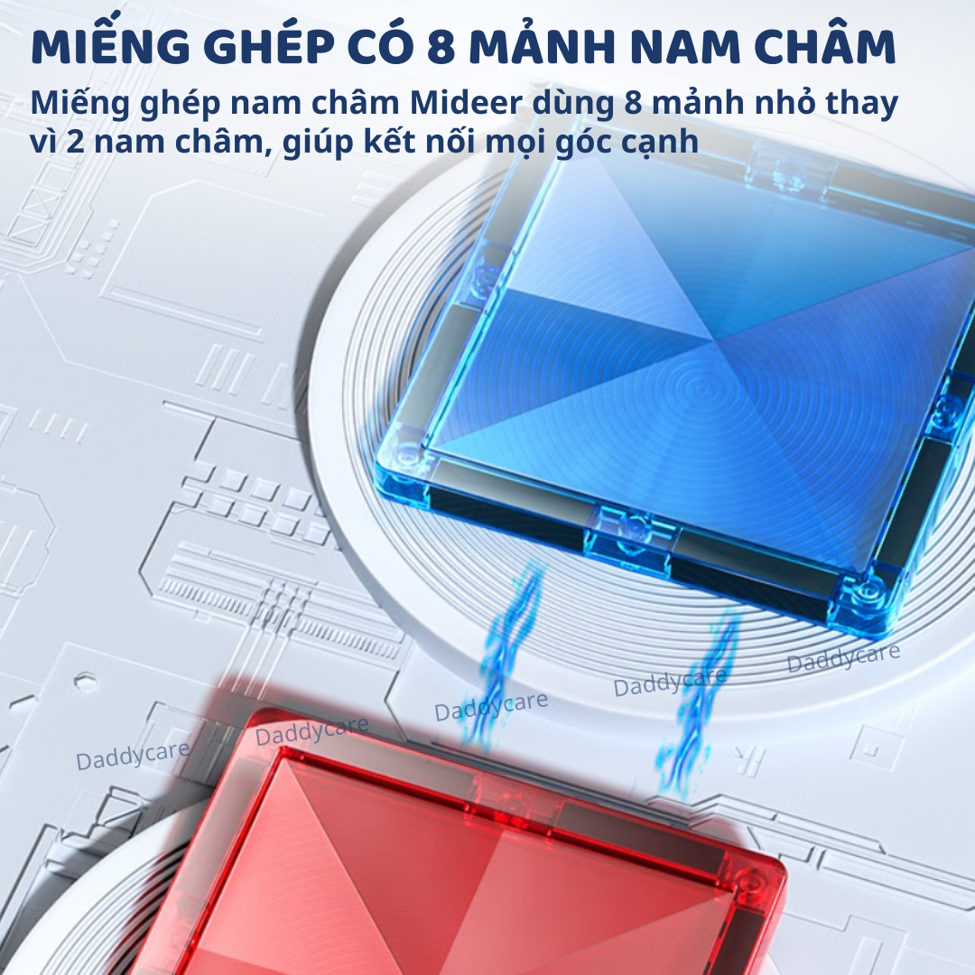 Bộ xếp hình nam châm lắp ráp đường ống Mideer Colorful Magnetic Tiles- Marble Run