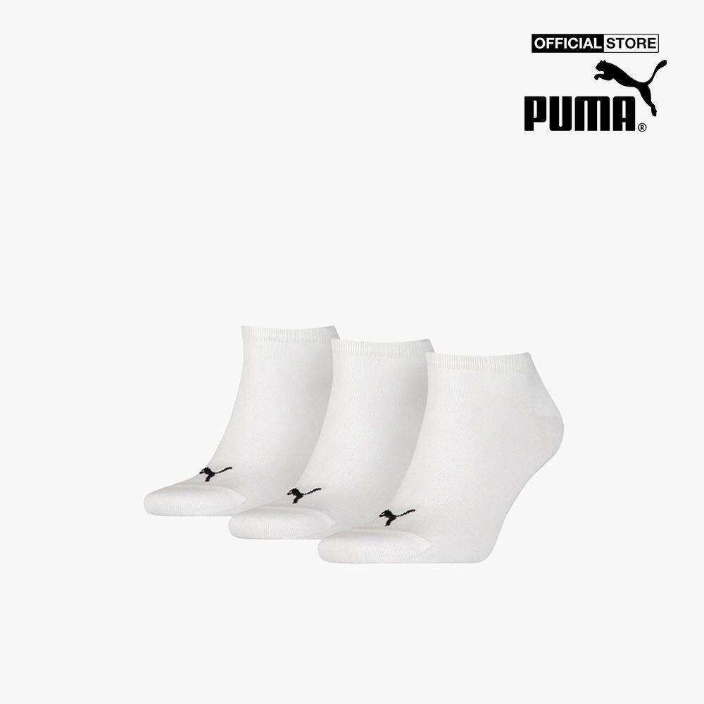 PUMA - Set 3 đôi vớ cổ thấp unisex in logo đơn giản 935896