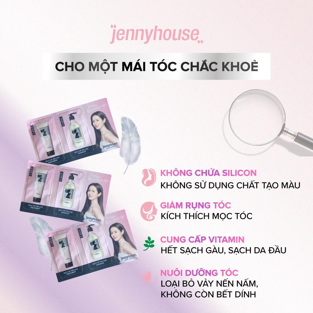 Mẫu Thử Dầu Gội JENNY HOUSE Self-Up Volume Shampoo 5ml, Dầu Xả Self-Up Volume Treatment 5ml