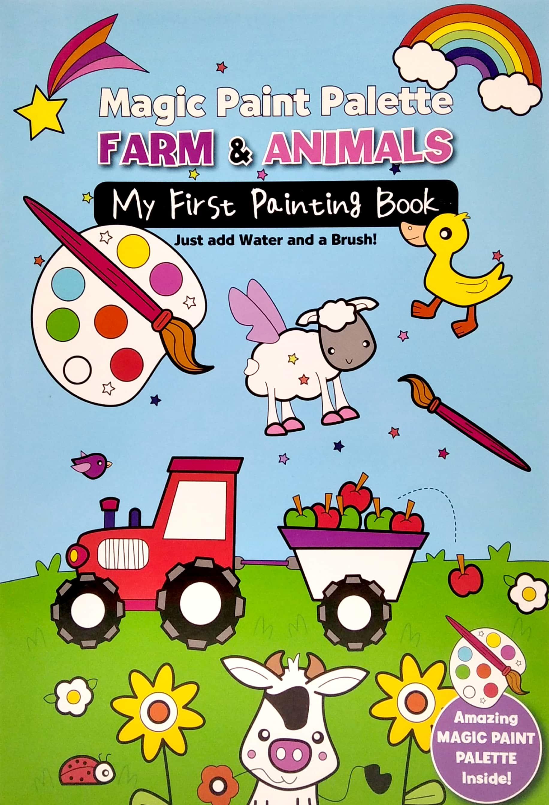 Magic Paint Palette - Farm & Animals