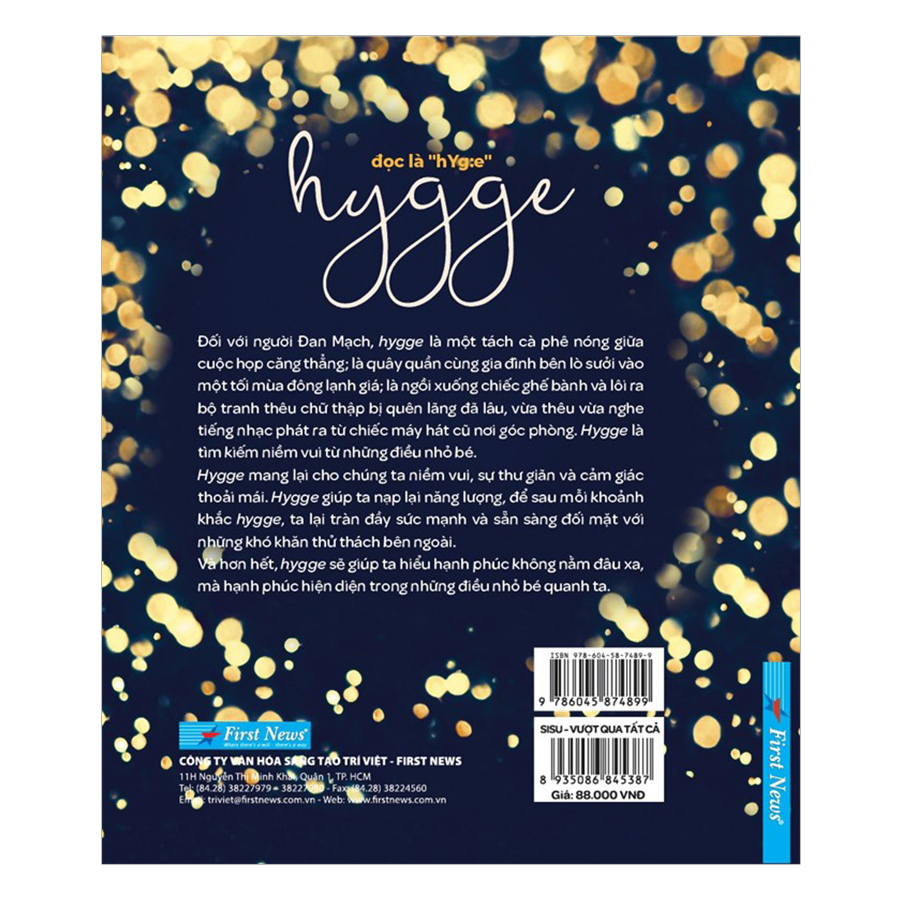 Sách Hygge – Hạnh Phúc Từ Những Điều Nhỏ Bé