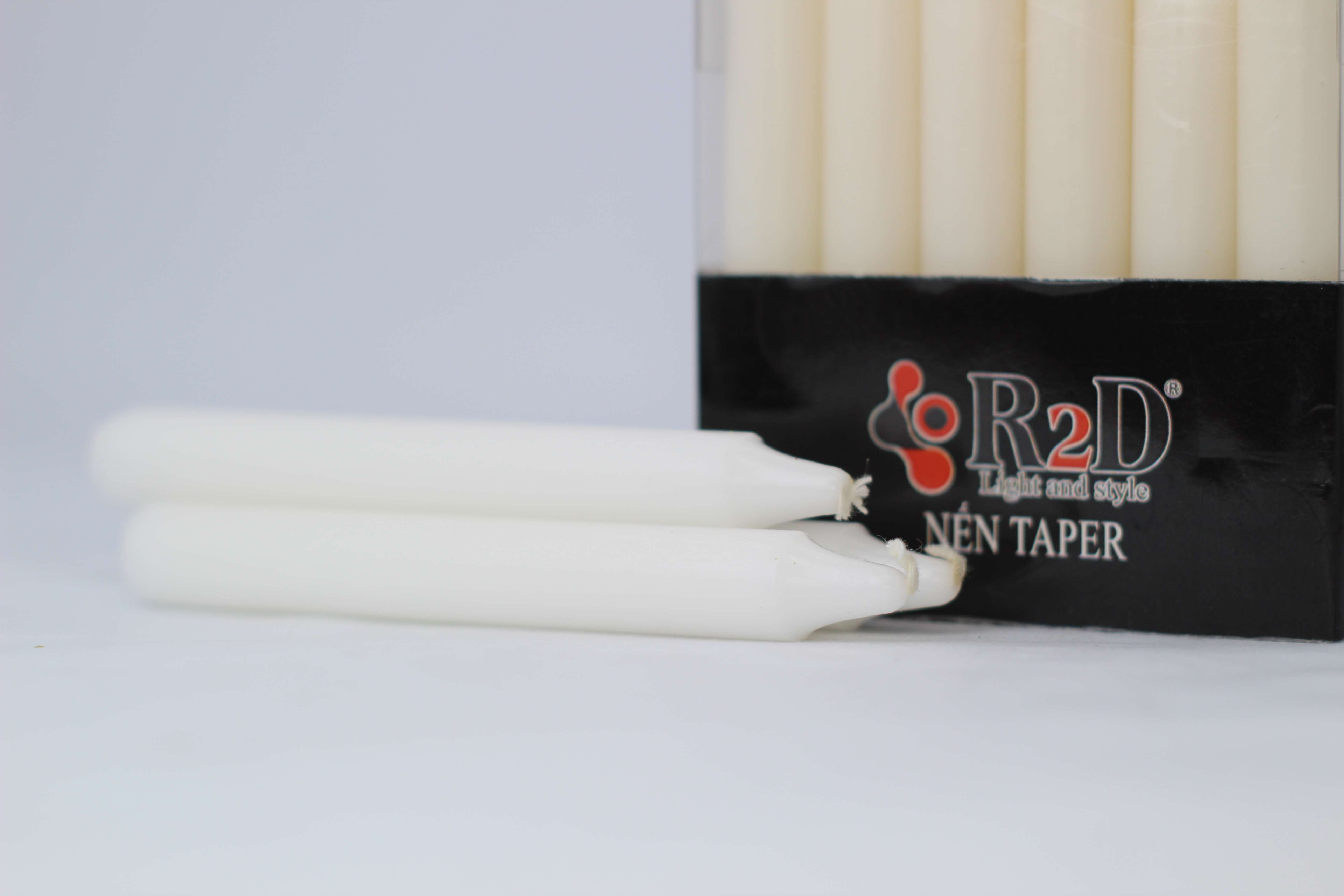 Nến Tapper 18 Cây, Nến Cây, Đèn Cầy, Đến Từ Shop R2D, [Mã - 53], Nguyên Liệu Tự Nhiên, Lành Tính.