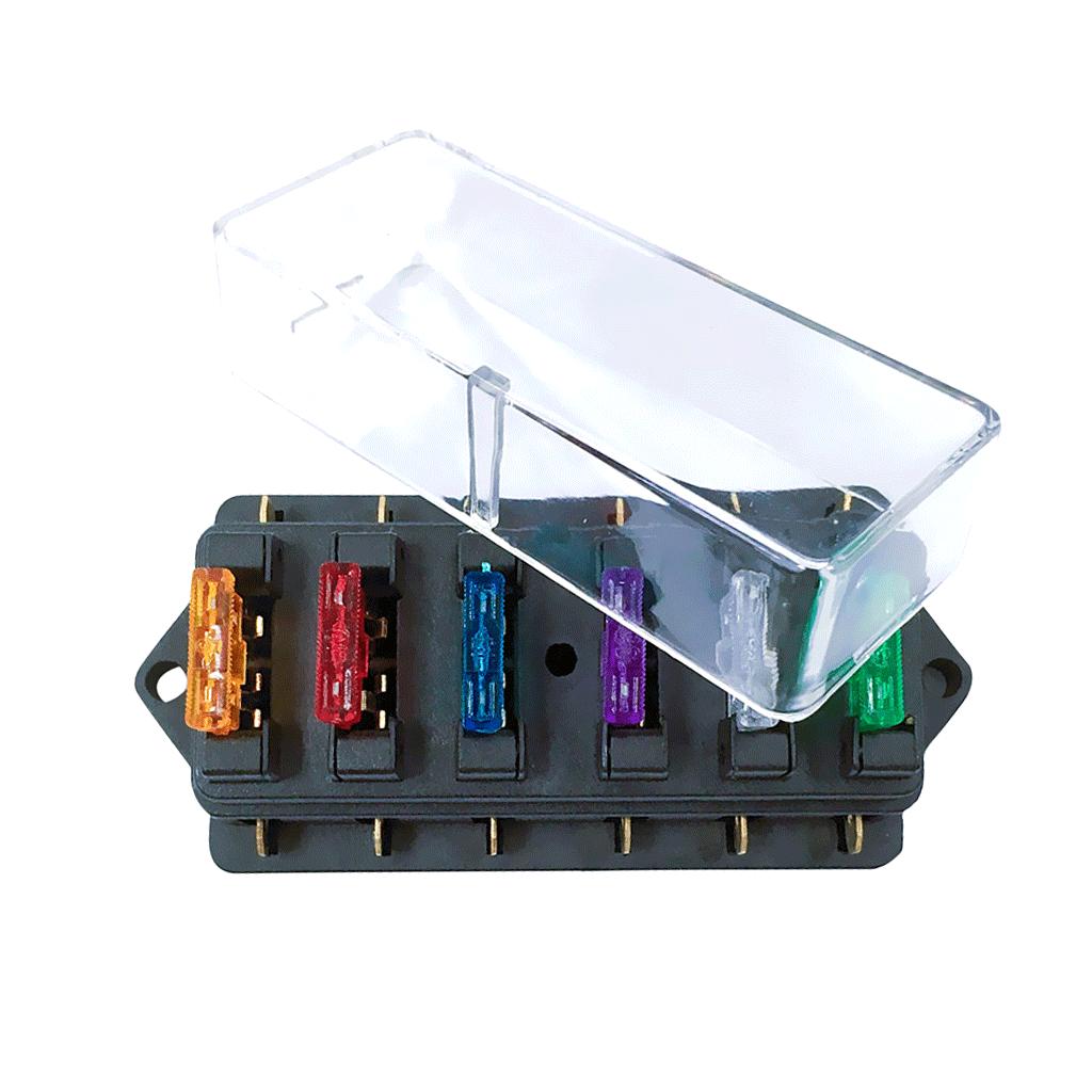 12V-24V Car Fuse Box Holder Distribution Block