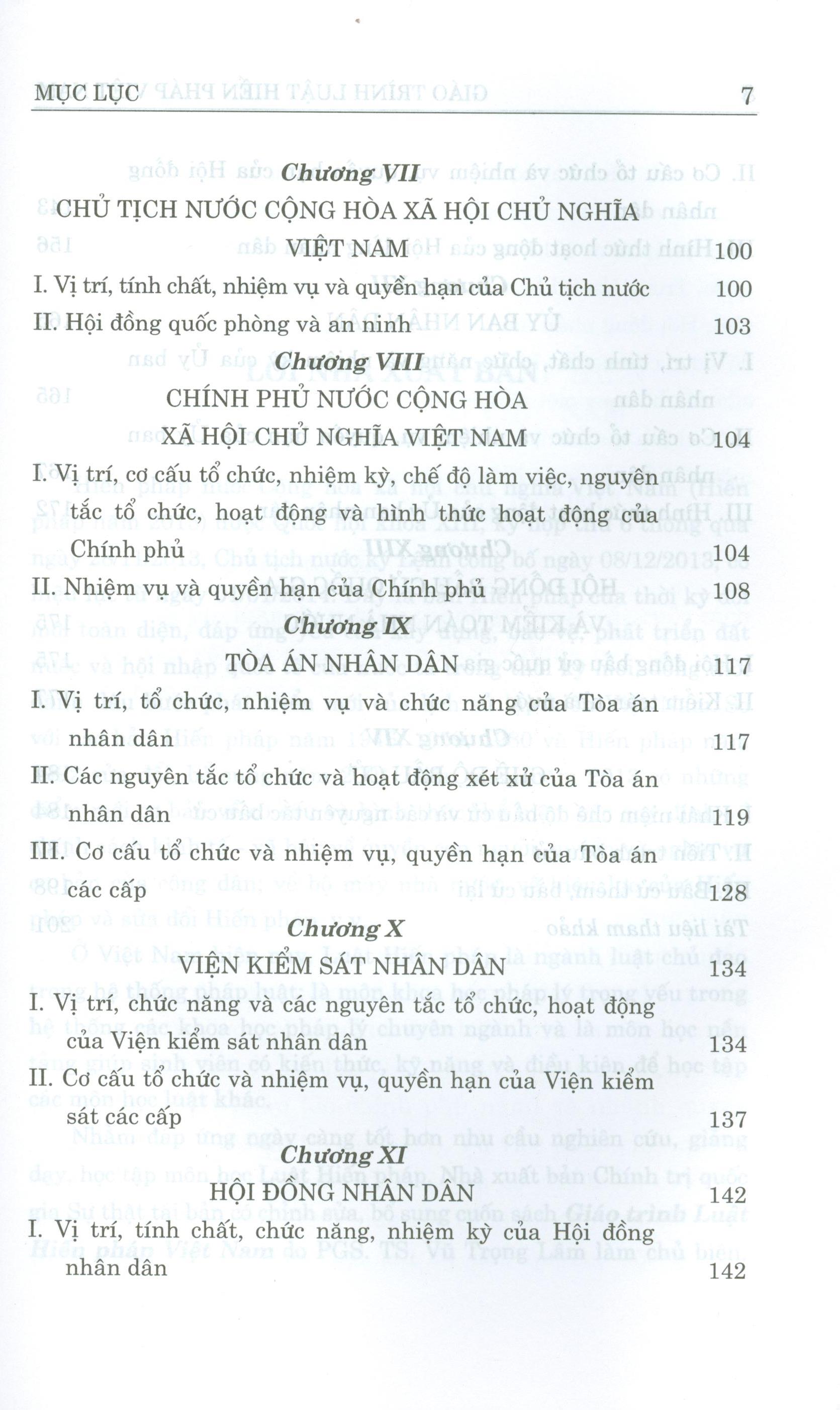 Giáo Trình Luật Hiến Pháp Việt Nam (Tái bản có chỉnh sửa, bổ sung)