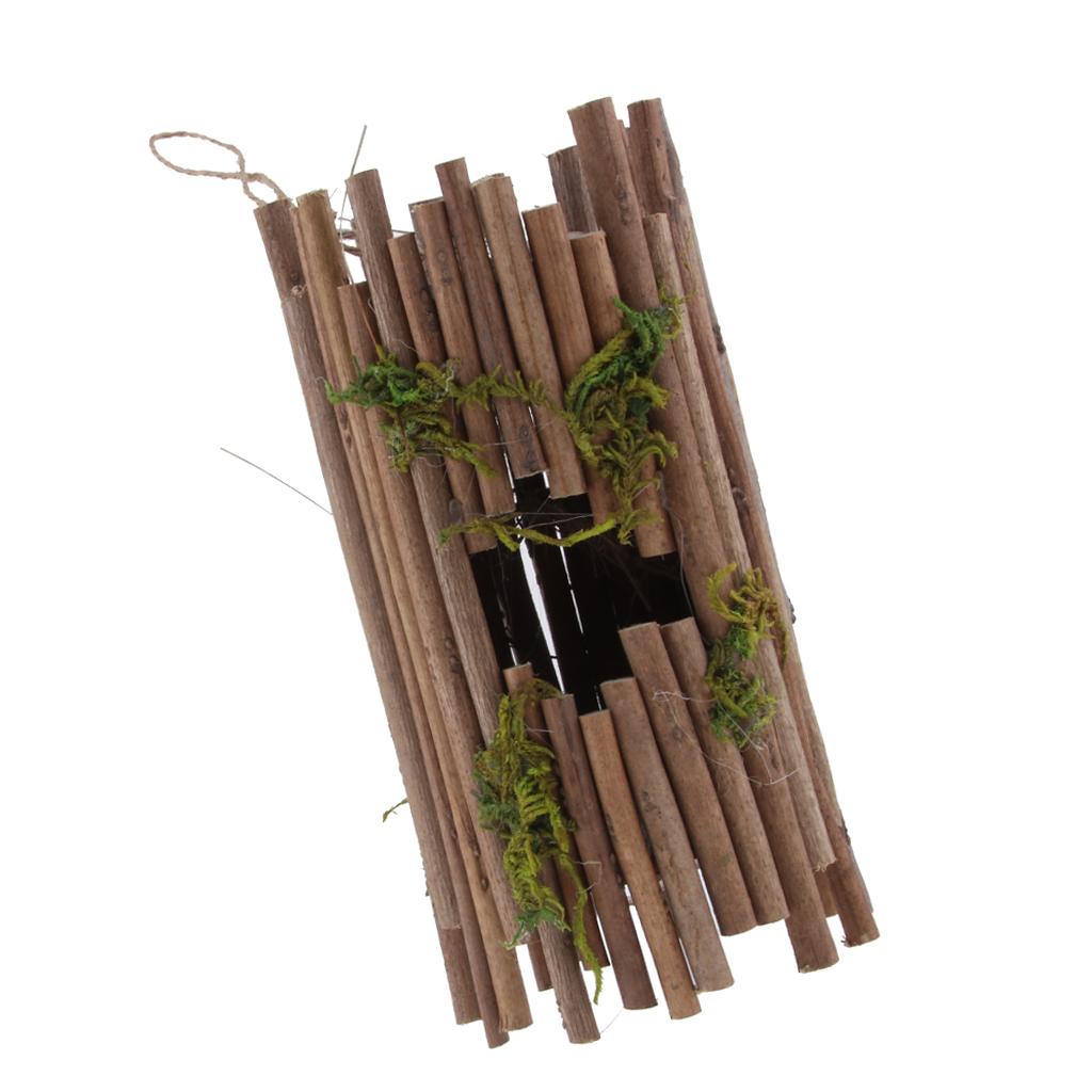 Handmade Straw Bird Nest House Hatch Breeding Grass Cave