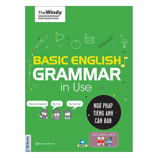 Cuốn sách Ngữ pháp tiếng Anh căn bản (bìa xanh)