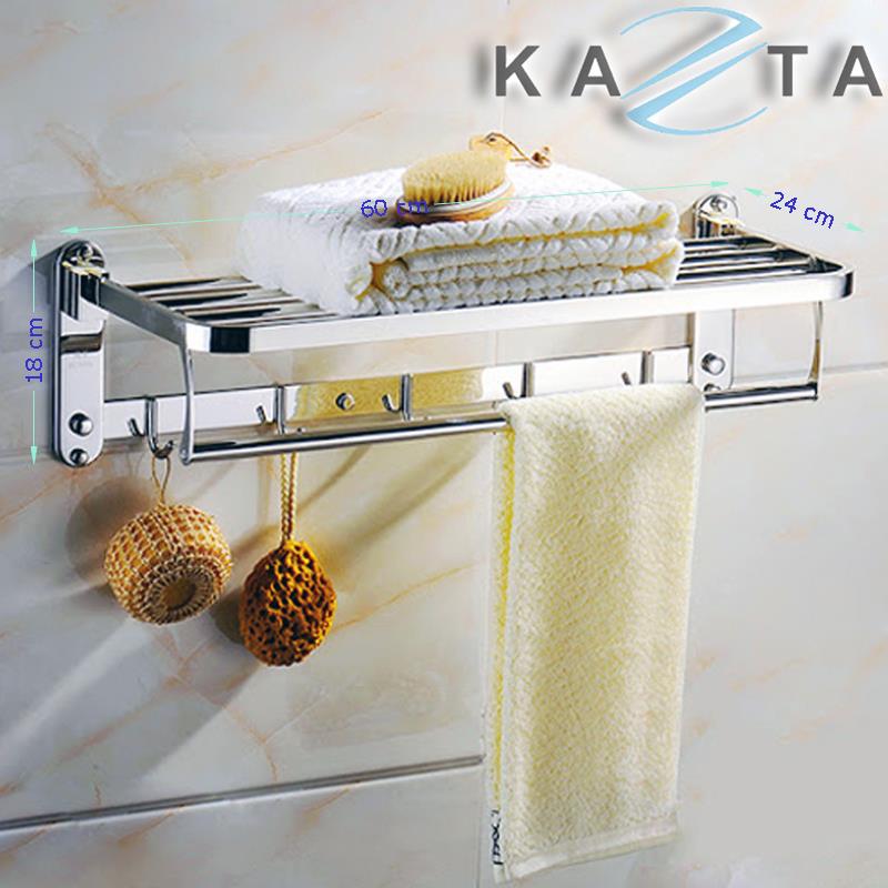 Giá treo khăn đa năng KAZTA KZ-MK01 inox 304 chống gỉ sét