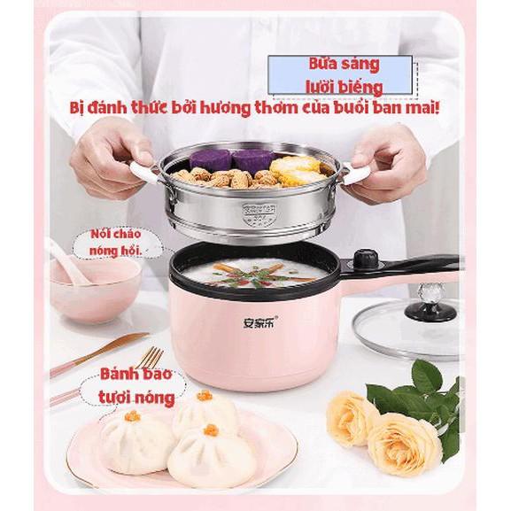 Nồi lẩu MINI nhiều chức năng nấu chiên xào hấp tiện dụng - Home and Garden