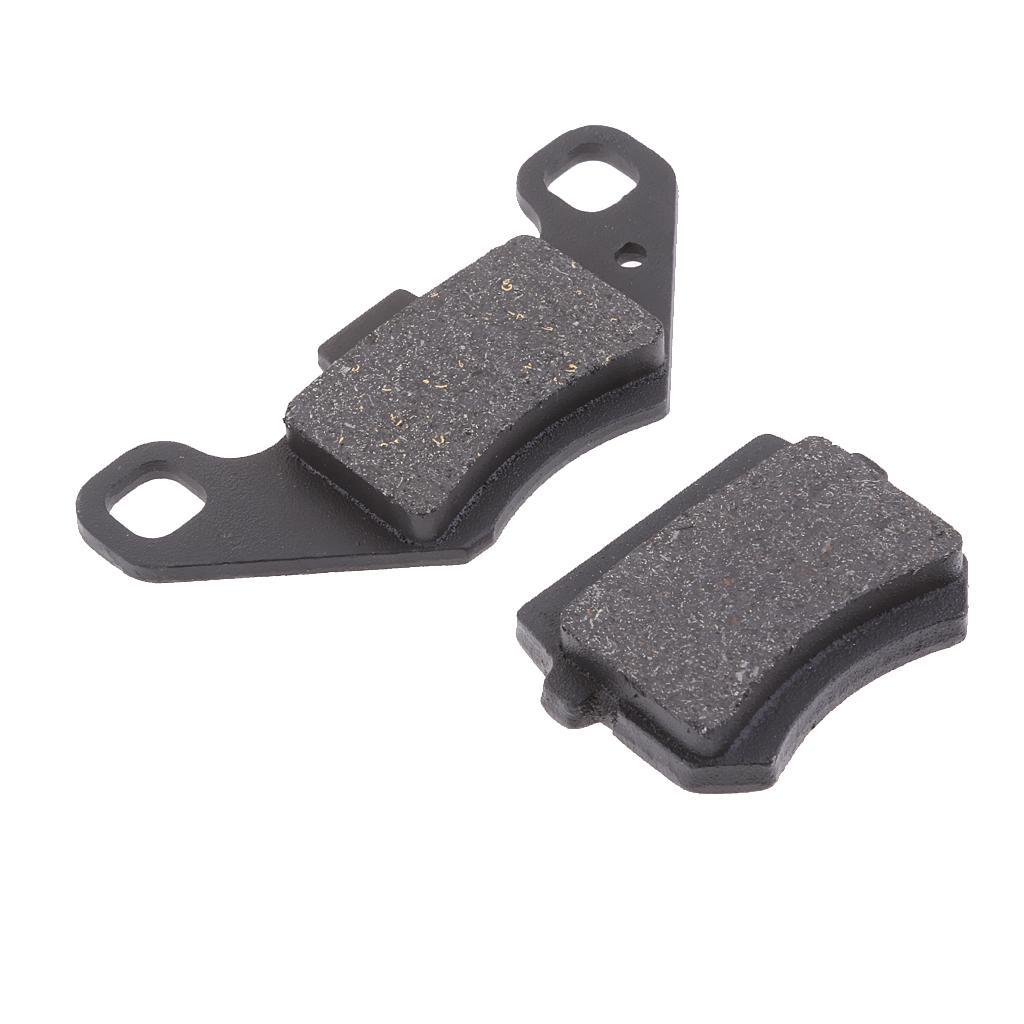 2x 1 Pair Front & Rear Brake Disc Pads Block Caliper for 50cc 70cc 90cc 110CC