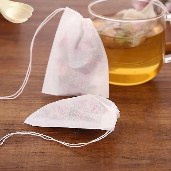 Giá mùa bão Set 100 túi lọc trà, lọc gia vị bằng vải không dệt
