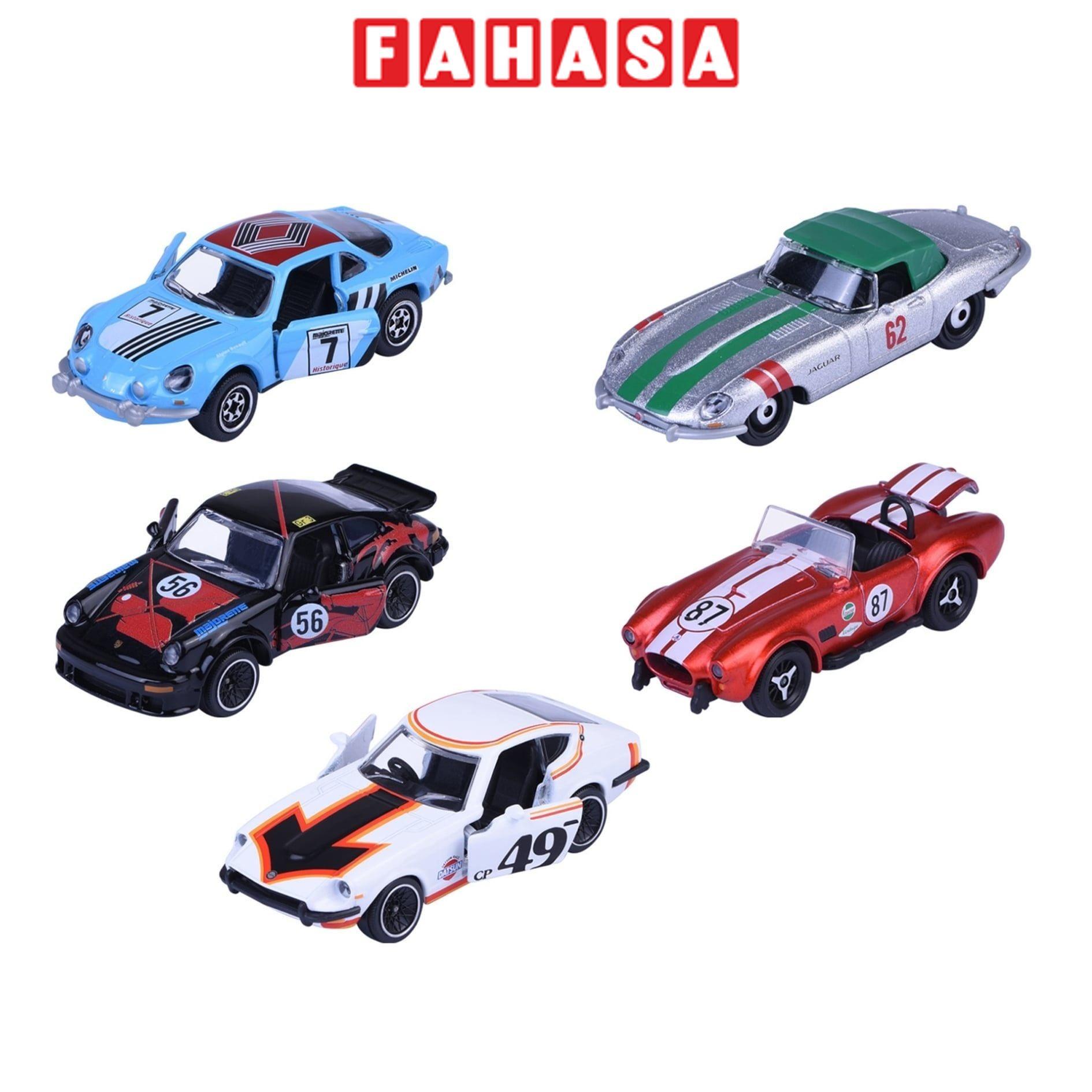 Bộ 5 Đồ Chơi Mô Hình Xe 5 Pieces Giftpack - Majorette 8502005000 - Vintage Racing