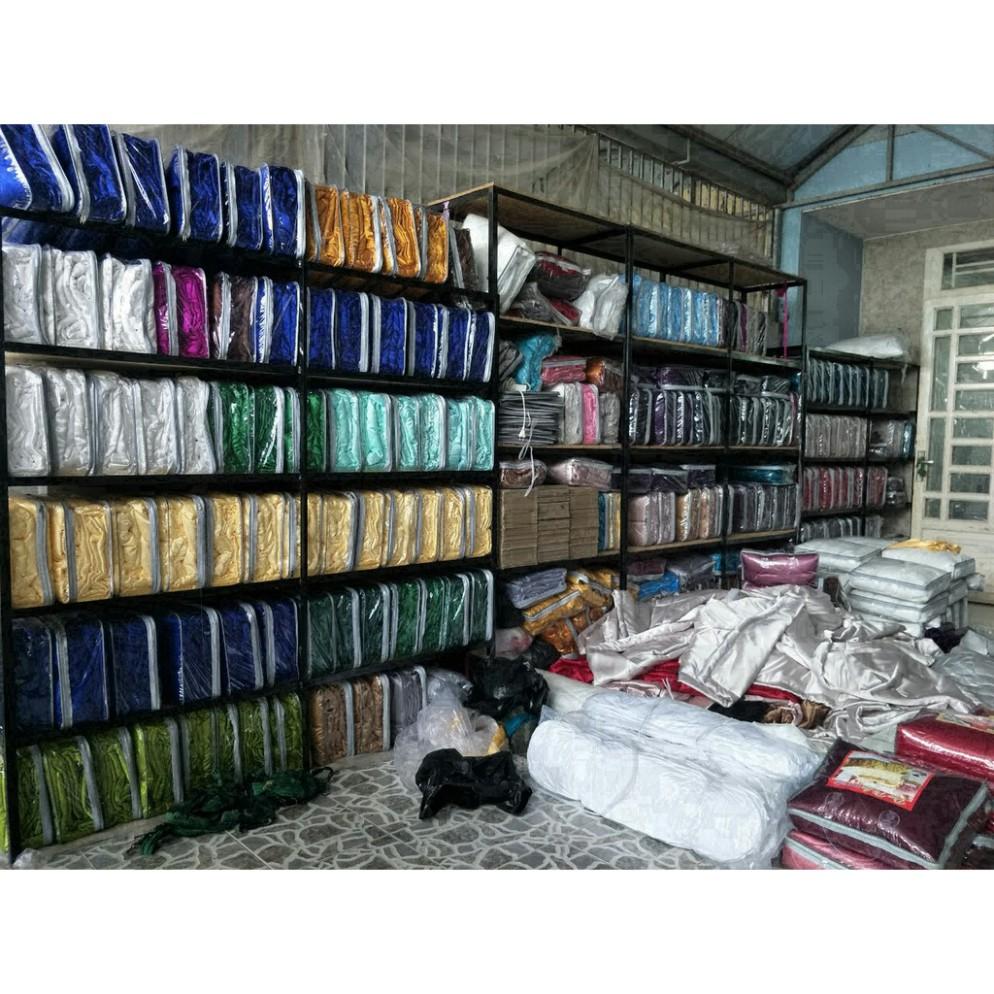 Trọn Bộ Chăn Trần Bông Ga Gối Phi Lụa 5 Món Cao Cấp LAN PHAM BEDDING - Màu Vàng Chanh