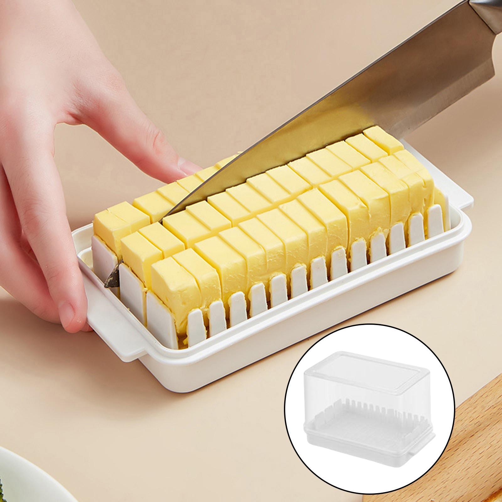 Butter Dish with Lid Cheese Butter Organizer for Kitchen Baking Dining Table