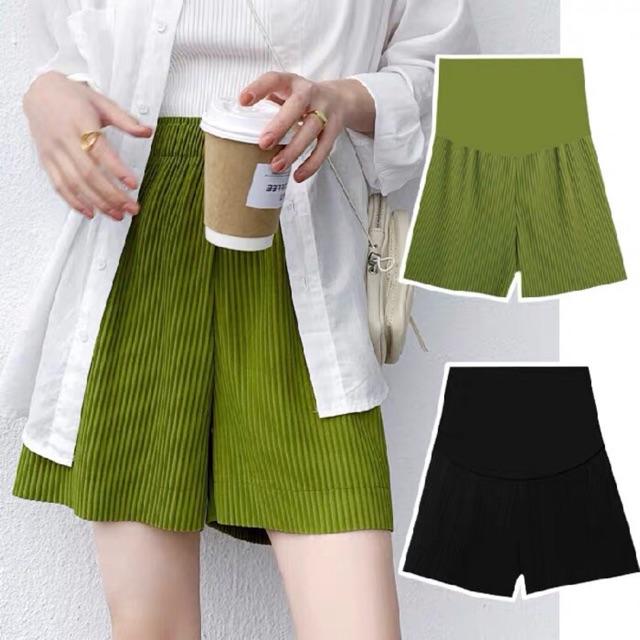 Quần short bầu xếp li sandal -hàng quảng châu
