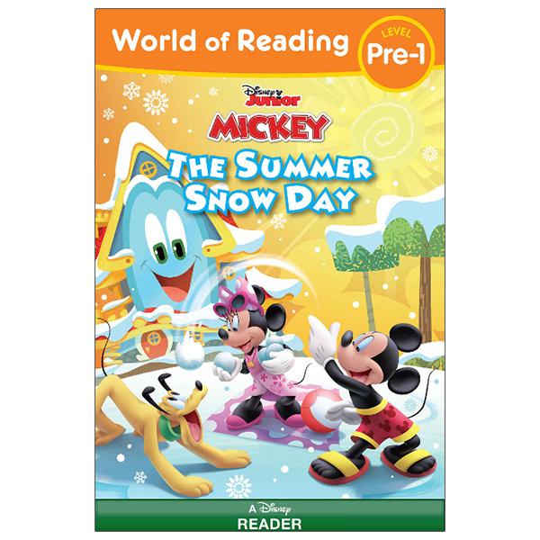 World Of Reading Level Pre-1: Mickey Mouse Funhouse: The Summer Snow Day