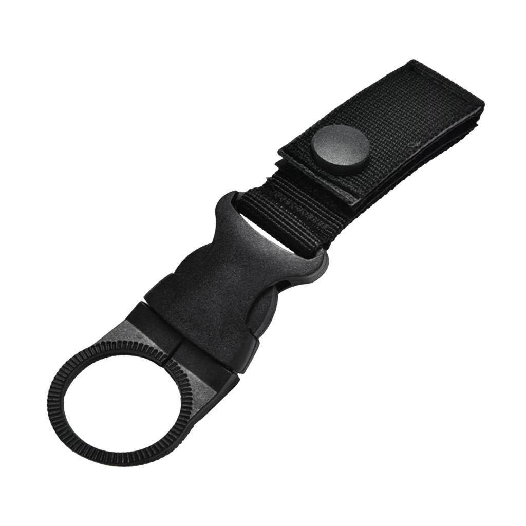 Nylon Outdoor Molle Hanging Strap Webbing Buckle Clip Water Bottle Holder Backpack Accessories