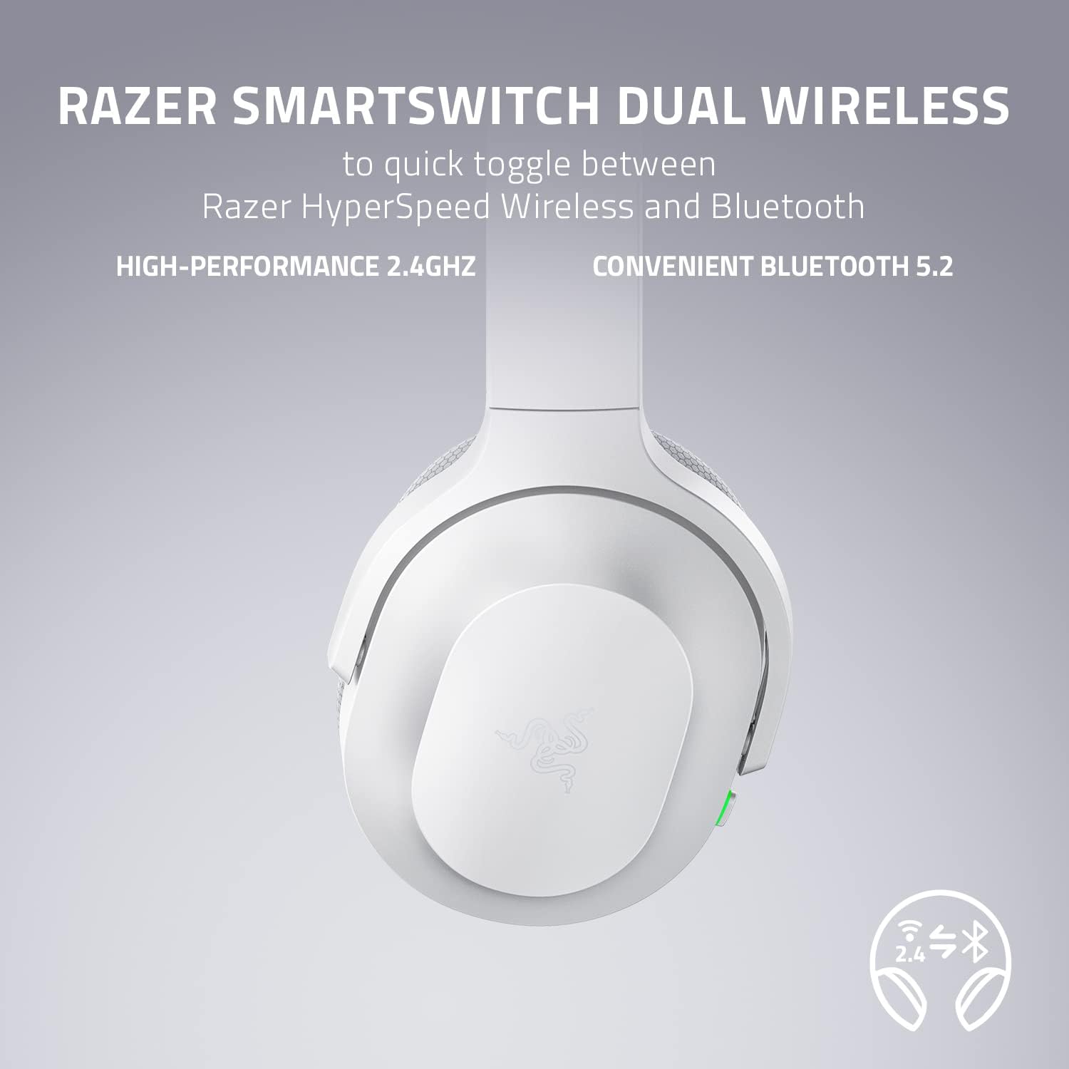 Tai nghe Razer Barracuda-Wireless Multi-platform Gaming and Mobile Headset_Mới, hàng chính hãng