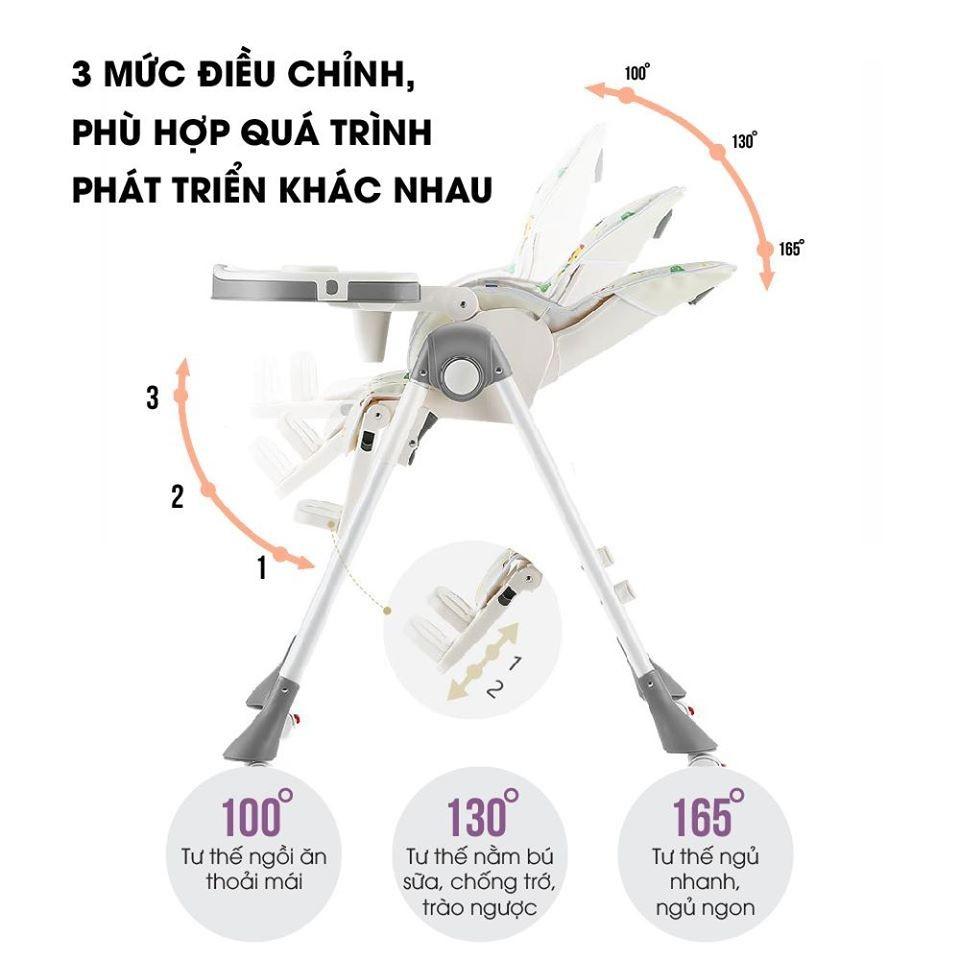 Ghế ngồi ăn cao đa năng cao cấp Mastela  1015