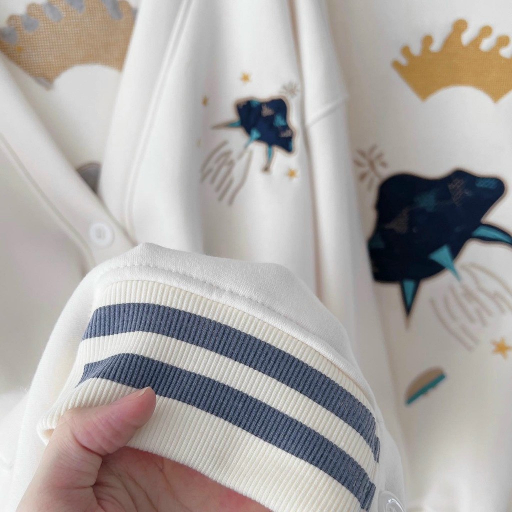 Áo Cardigan NỮ Form Rộng PLANET V2 Phối Bo Viền Nhiều Màu Form Rộng Unisex Nam Nữ SHOPMAP