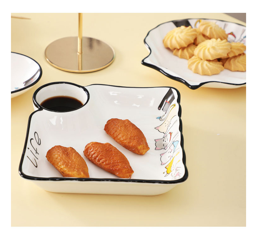 Set 4 đĩa mèo life