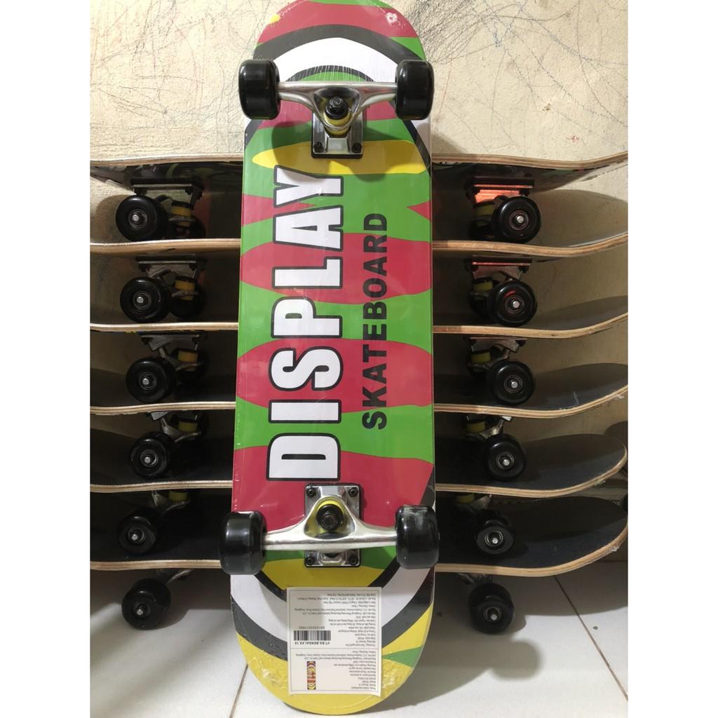 Ván trượt Skateboard Bensai 16 chịu lực lên đến 100kg MẶT NHÁM ĐEN ĐẲNG CẤP