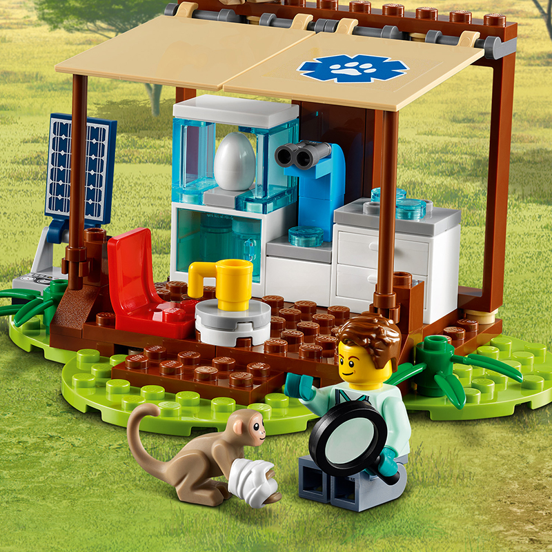 Hình ảnh Đồ Chơi LEGO Biệt Đội Cứu Hộ Động Vật Hoang Dã 60302
