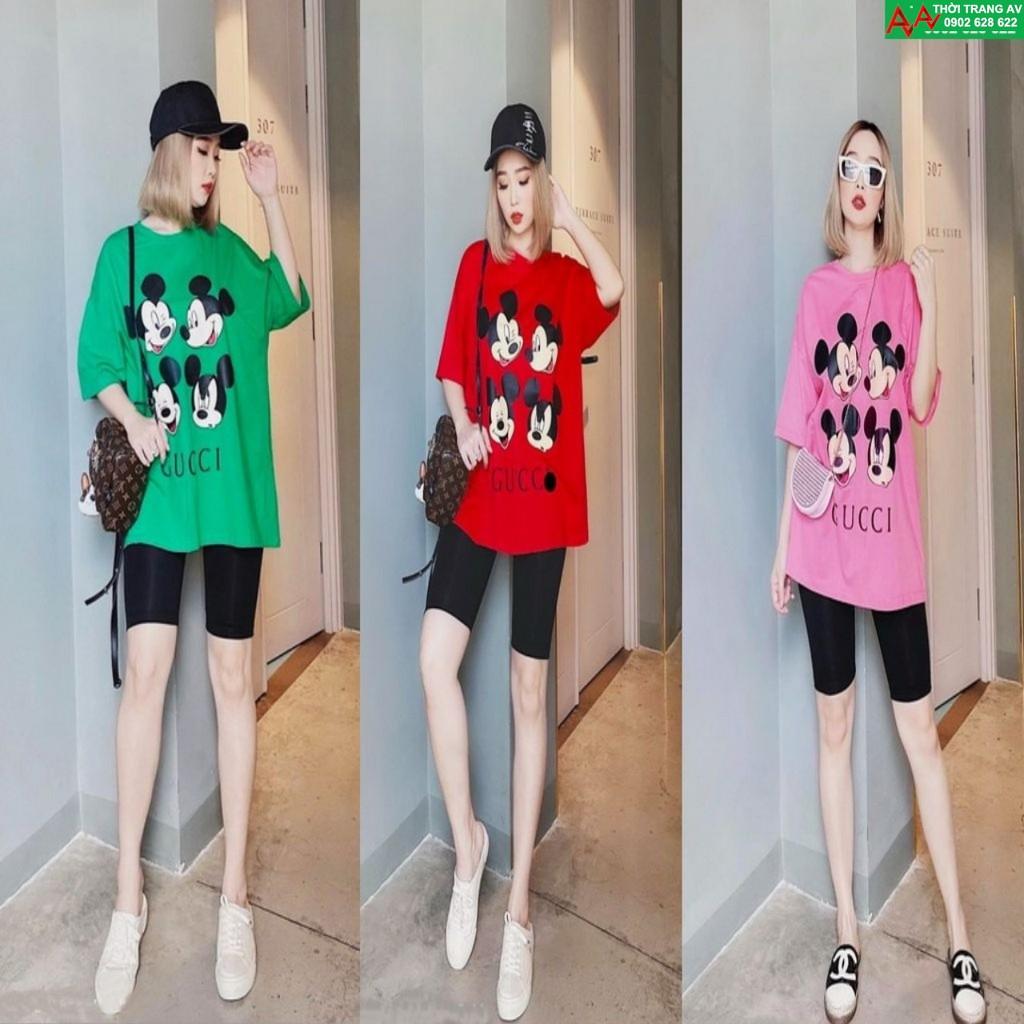 Bộ áo mickey và quần ôm - AV6469