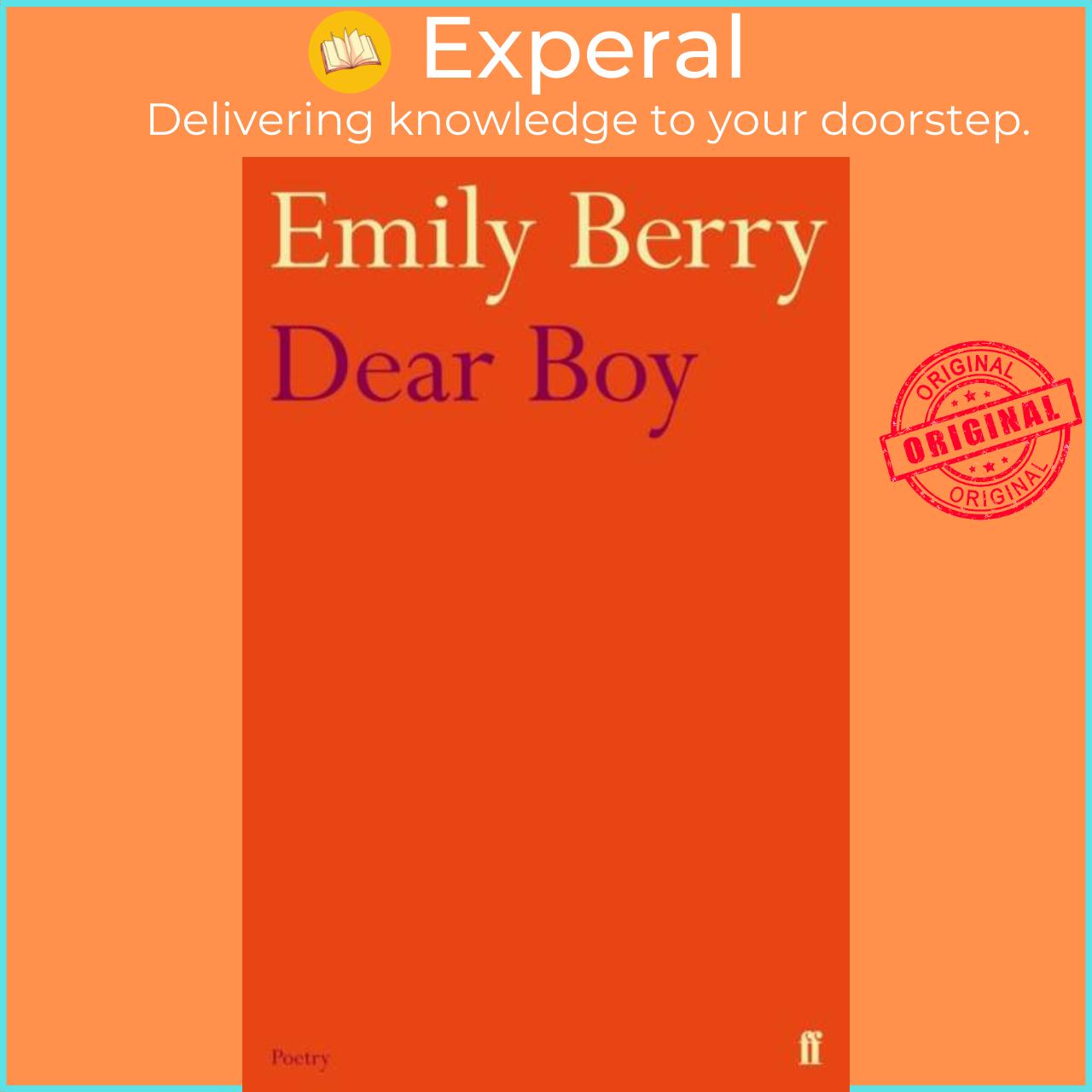 Sách - Dear Boy by Emily Berry (UK edition, paperback)